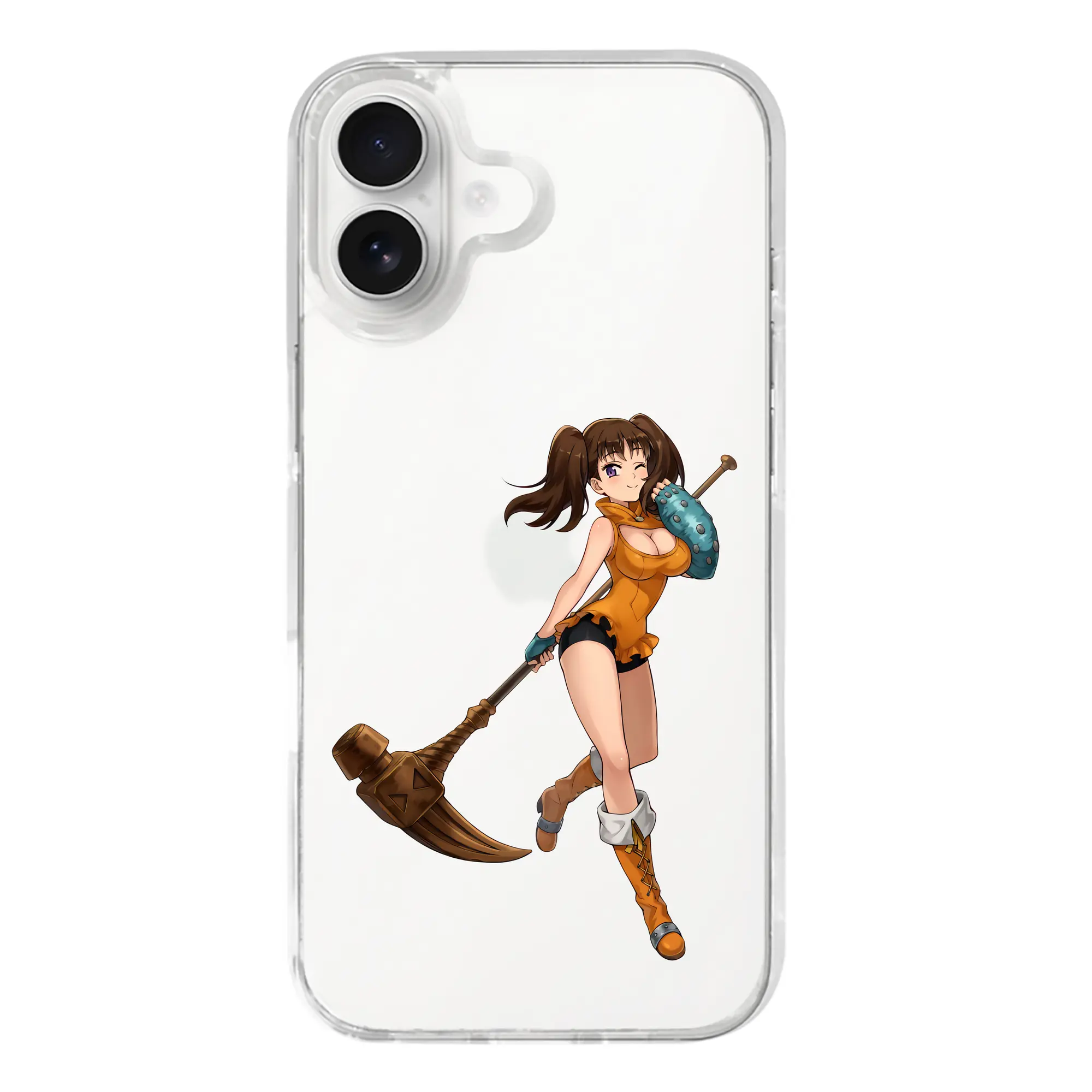 七つの大罪 グッズ ディアンヌ - iPhone 17シリーズ 透明スマホケース – 薄型・耐衝撃・精密フィット保護カバー